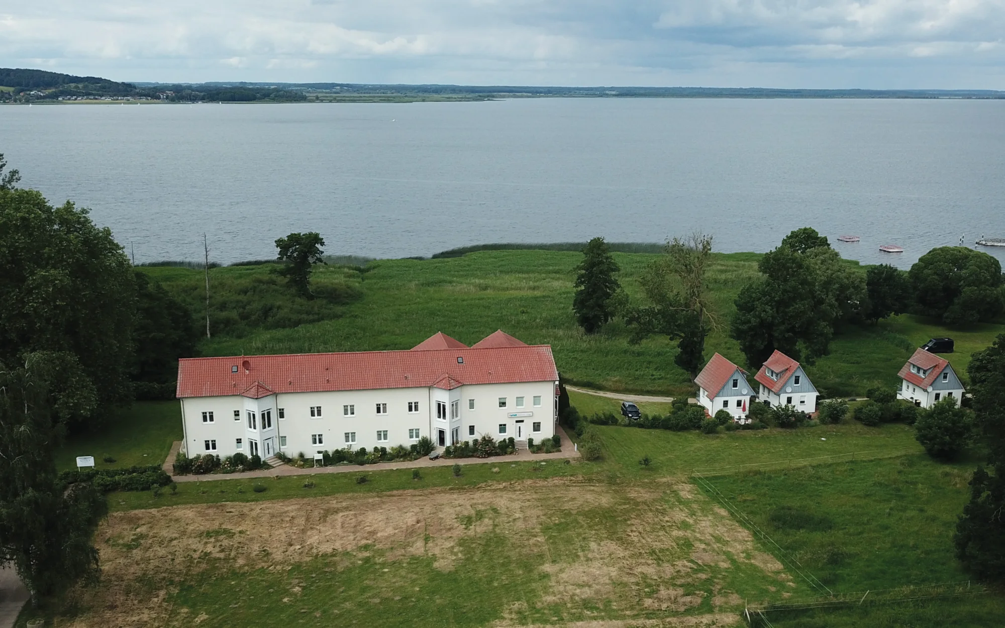 Außenansicht des Restaurant Seeblick Kummerow